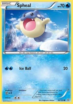 Spheal - Primal Clash #46/160
