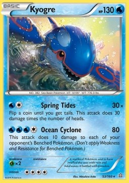 Kyogre - Primal Clash #53/160