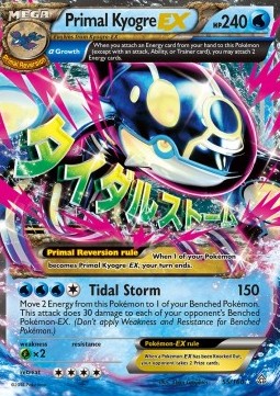Primal Kyogre EX Primal Clash #55/160