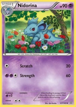 Nidorina - Primal Clash #67/160