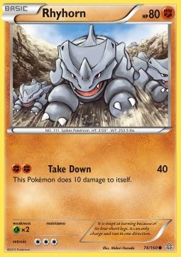 Rhyhorn - Primal Clash #74/160