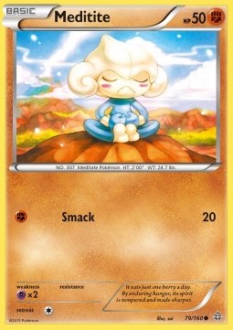 Meditite - Primal Clash #79/160