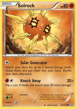 Solrock - Primal Clash #83/160