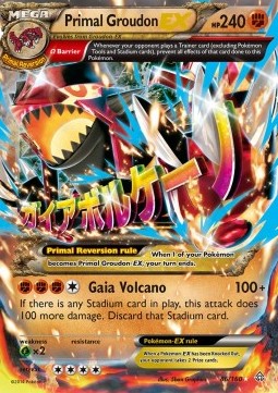 Primal Groudon EX Primal Clash #86/160