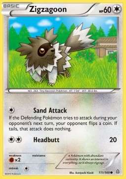 Zigzagoon - Primal Clash #111/160