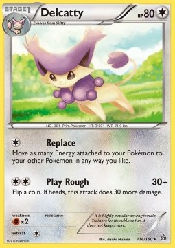 Delcatty - Primal Clash #114/160