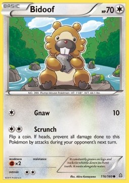 Bidoof - Primal Clash #116/160