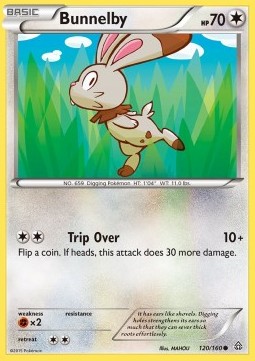 Bunnelby - Primal Clash #120/160