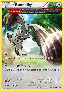Bunnelby - Primal Clash #121/160