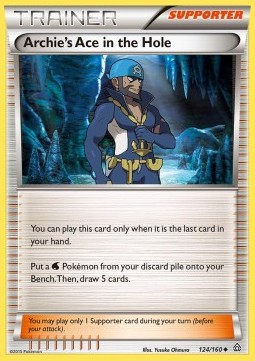 Archie's Ace in the Hole Primal Clash #124/160