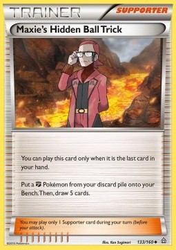 Maxie's Hidden Ball Trick Primal Clash #133/160