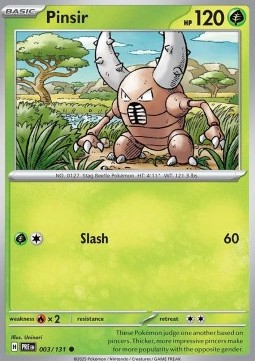 Pinsir - Prismatic Evolutions #003/131