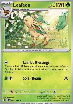 Leafeon - Prismatic Evolutions #005/131