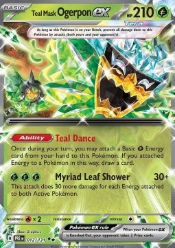 Teal Mask Ogerpon ex Prismatic Evolutions #012/131