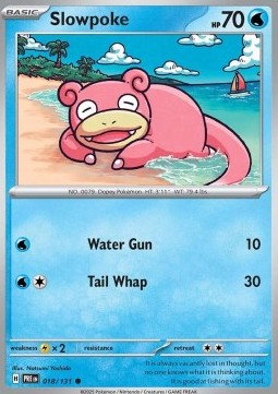 Slowpoke - Prismatic Evolutions #018/131
