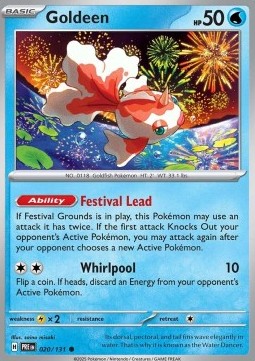 Goldeen - Prismatic Evolutions #020/131