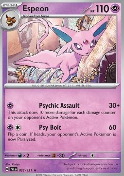 Espeon - Prismatic Evolutions #033/131