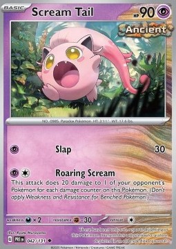 Scream Tail Prismatic Evolutions #042/131