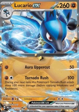 Lucario ex - Prismatic Evolutions #051/131