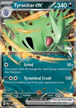 Tyranitar ex - Prismatic Evolutions #064/131