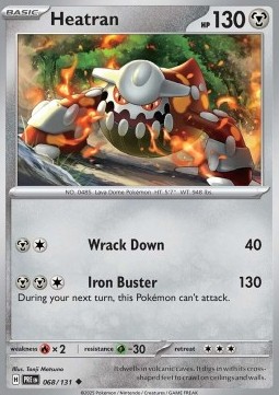 Heatran - Prismatic Evolutions #068/131