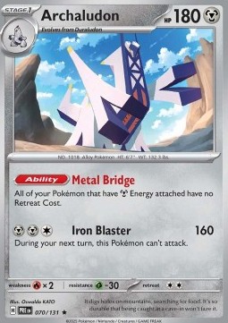 Archaludon - Prismatic Evolutions #070/131
