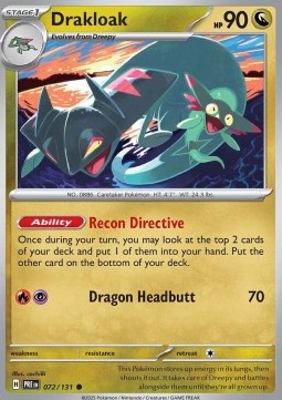 Drakloak - Prismatic Evolutions #072/131