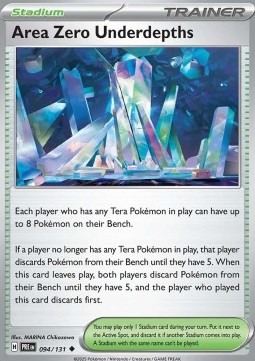 Area Zero Underdepths Prismatic Evolutions #094/131
