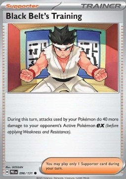 Black Belt's Training Prismatic Evolutions #096/131