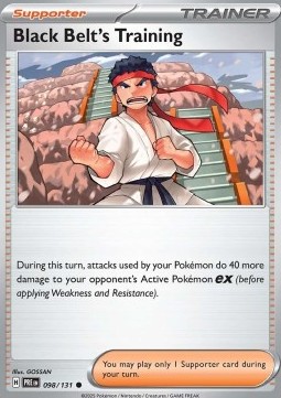 Black Belt's Training Prismatic Evolutions #098/131
