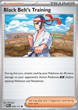 Black Belt's Training Prismatic Evolutions #099/131
