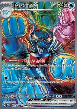 Palafin ex - Prismatic Evolutions #151/131