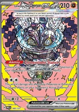 Cornerstone Mask Ogerpon ex Prismatic Evolutions #160/131
