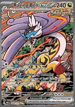 Raging Bolt ex Prismatic Evolutions #166/131