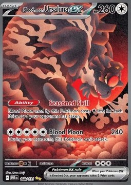 Bloodmoon Ursaluna ex Prismatic Evolutions #168/131