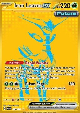 Iron Leaves ex Prismatic Evolutions #176/131
