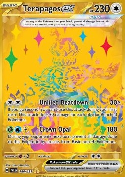 Terapagos ex - Prismatic Evolutions #180/131
