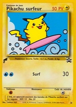 Surfing Pikachu Pikachu World Collection #
