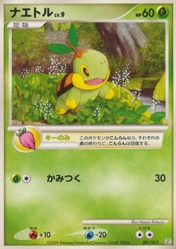 Turtwig Lv.9 Regigigas LV.X Collection Pack #001