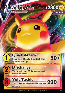 Pikachu VMAX Raid Battle #01