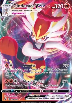 Cinderace VMAX - Rebel Clash #36/192