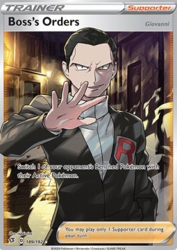 Boss's Orders - Giovanni Rebel Clash #189/192