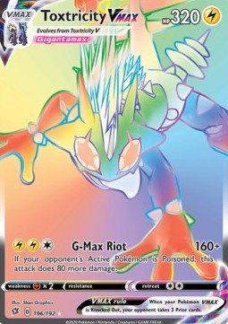 Toxtricity VMAX - Rebel Clash #196/192