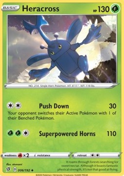 Heracross - Rebel Clash #6/192