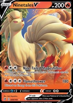 Ninetales V - Rebel Clash #26/192