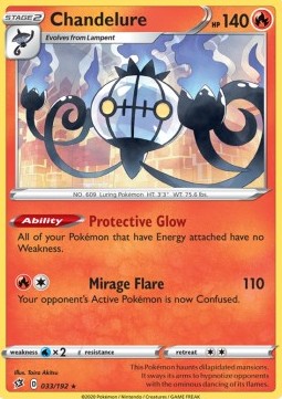 Chandelure - Rebel Clash #33/192