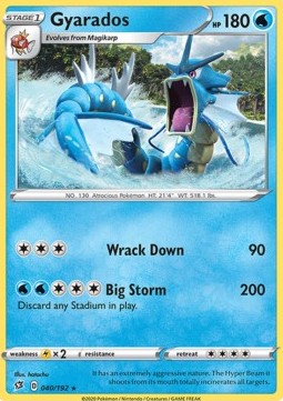 Gyarados - Rebel Clash #40/192