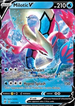 Milotic V - Rebel Clash #43/192