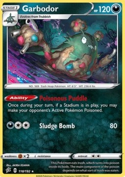Garbodor - Rebel Clash #118/192