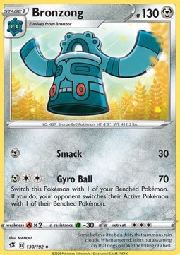 Bronzong - Rebel Clash #130/192